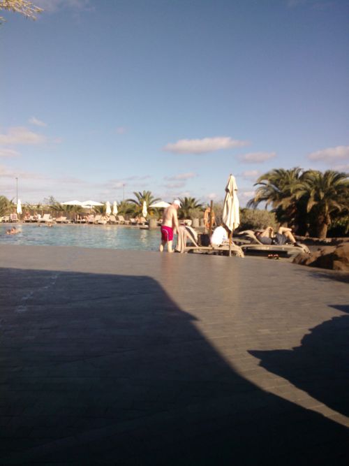 グラン・カナリアのリゾートプール