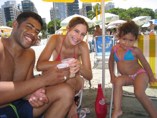 ロナウドさん一家