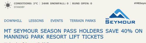 パス購入者は、提携しているスキー場を割引料金で利用できるように