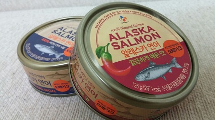 赤いものは辛い味版。さすが辛いもの好きの韓国ですね。