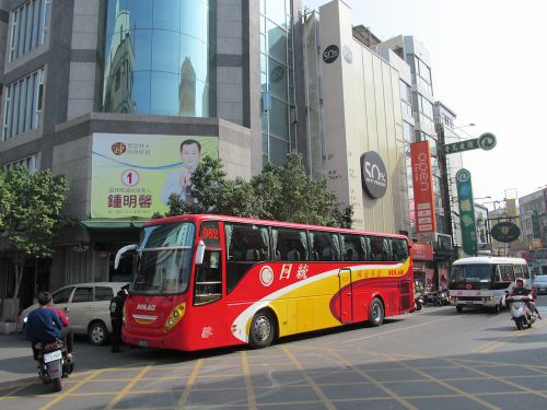 台北と斗六をつなぐ長距離バス
