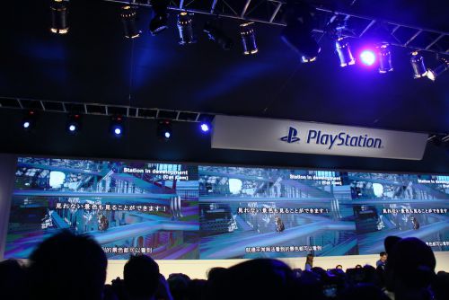 「ファイナルファンタジー零式HD」のイベント会場より