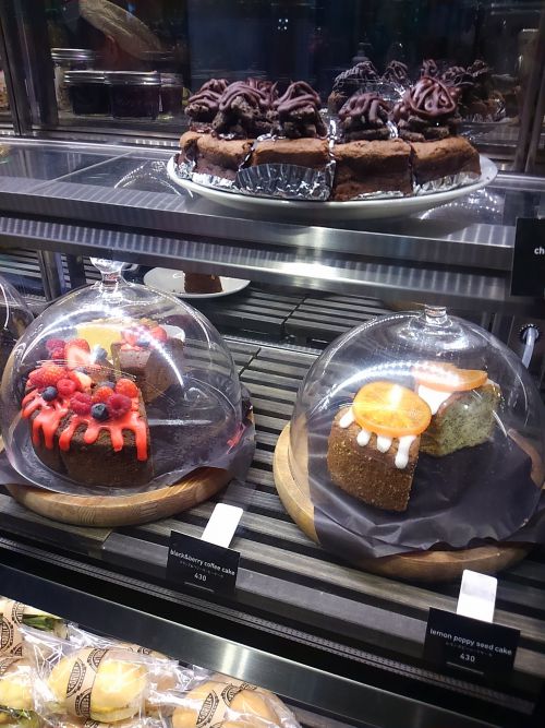 おいしそうなケーキ。