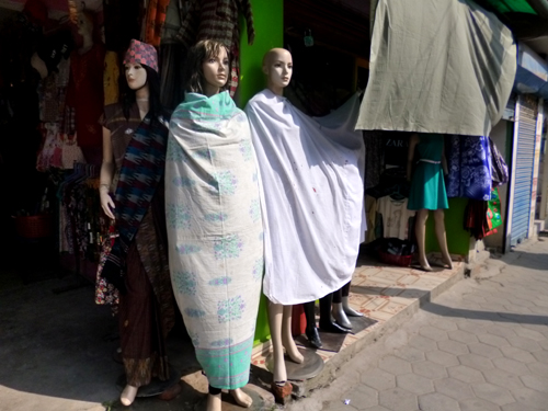 しっかりと布が巻かれています。