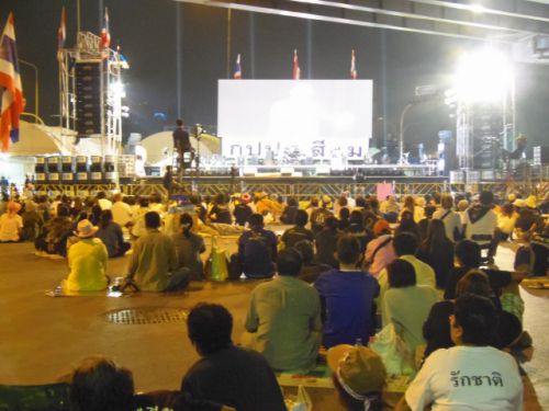 昨年の反政府デモとは明らかに違います