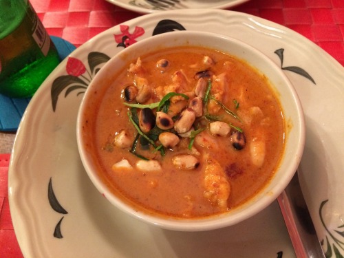 初挑戦のペナンカレー　