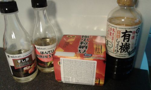 ウメオで購入した日本食品