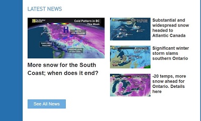 バンクーバーだけではなく、大西洋側やオンタリオ州も