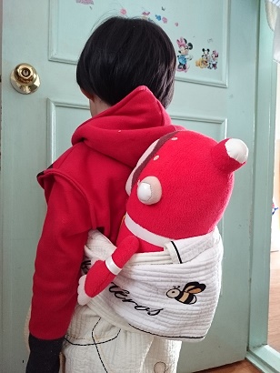 ポデギをした姿