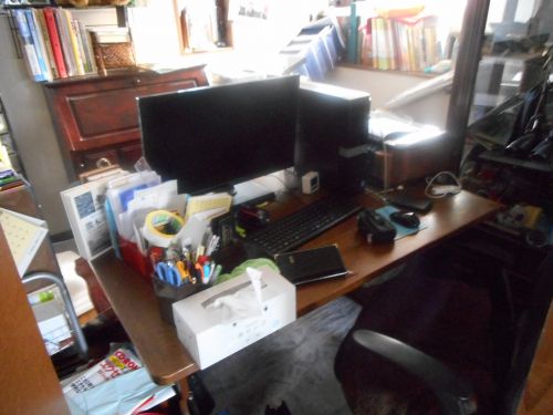 ４月14日午後９時25分すぎ、熊本県全域を襲った地震直後の民家の部屋