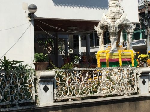 よく見ないと見過ごしそうな場所で踊っています