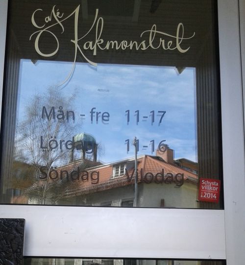 日曜日は「Vilodag（休んでくつろぐ日）」