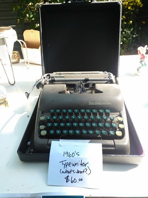 1960年代のタイプライター