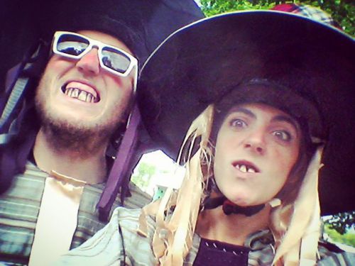 友人の仮装にも力が入っています！