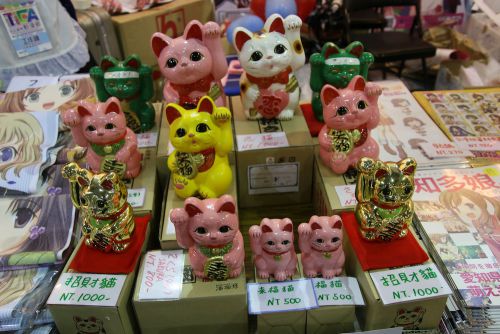 当日売られた招き猫