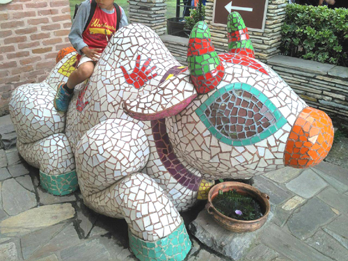 子どもも喜んで乗っています。