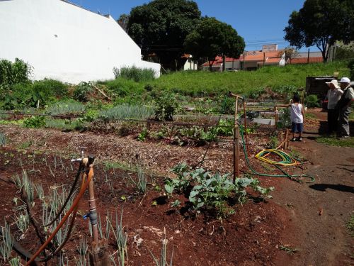 マリンガ市の菜園コミュニティーの一つジャルジン・イグアス