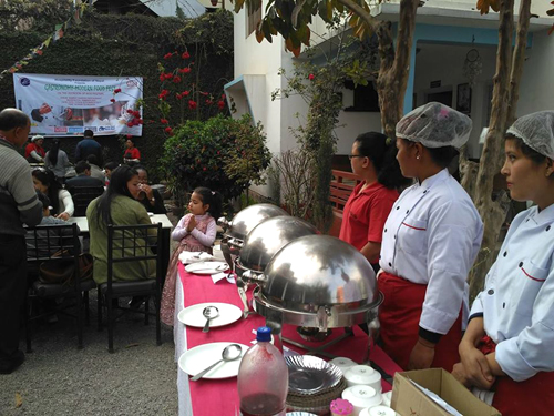 衛生面にもしっかりと気が配られていました。