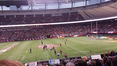 バンクーバー五輪の開会式、閉会式の行われたＢＣプレイスが会場