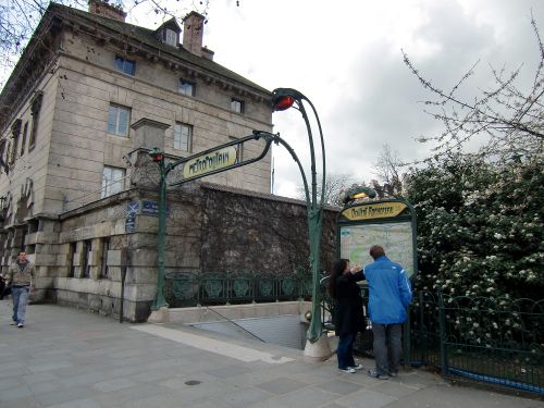 以前の紙の路線図