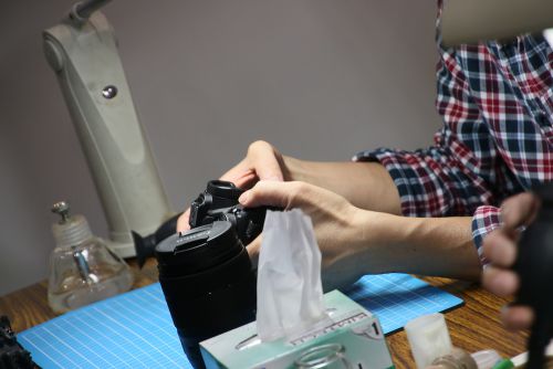 メンテナンスの様子