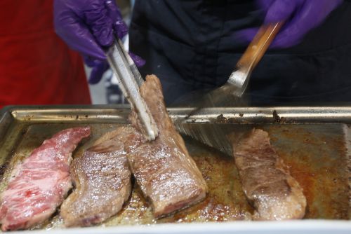 ステーキもあります