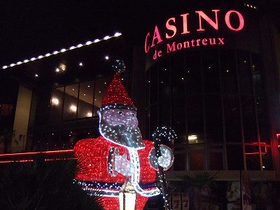 クイーン博物館があるモントルー・カジノ（2014年12月撮影）