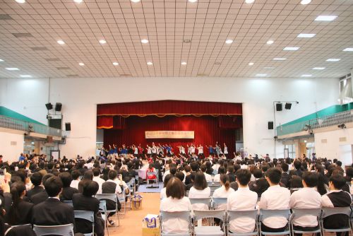 富岳館のソーラン節