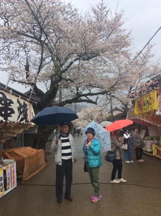 入り口に屋台が出ていました