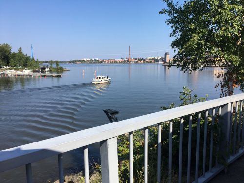 ヴァーサにはこんな美しい港の光景が至る所に