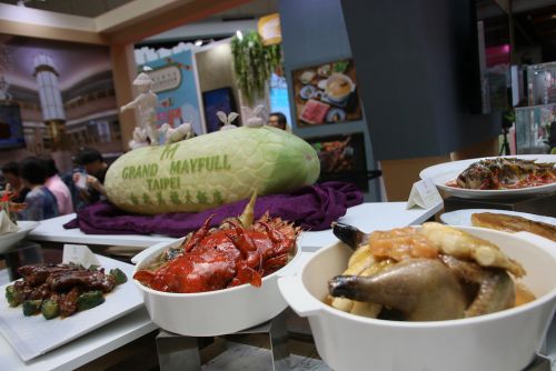 集客力が高かったホテルのブースより