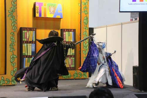 開会式での一コマ