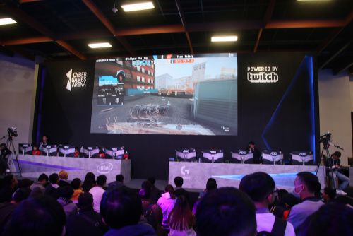 とあるブースの一角