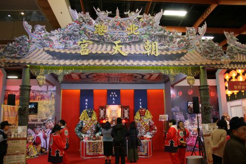 世貿中心の最大の目玉である北港朝天宮