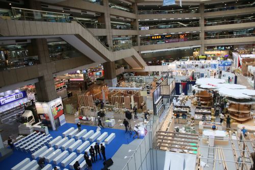 開催前日の2月11日の様子