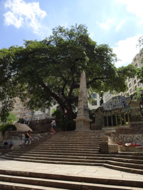 サンパウロ市内の19世紀後半まで奴隷売買されていた場所