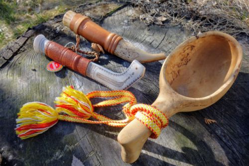 サーミの手工芸品