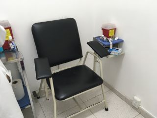 診察室、処置室はシンプル