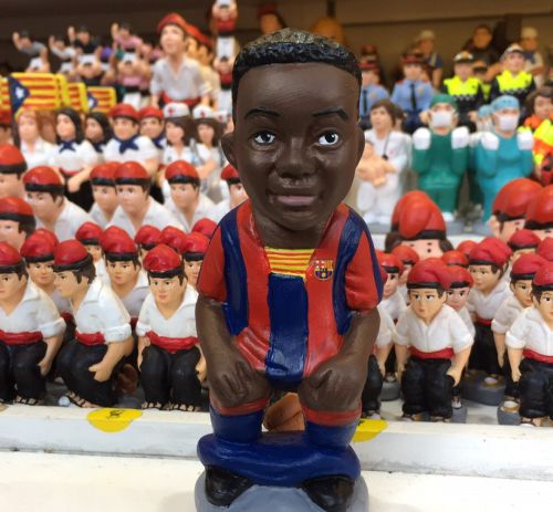 アンス・ファティ。FCバルセロナ所属のサッカー選手。