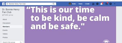 Facebookのヘンリー氏を応援するファンページ