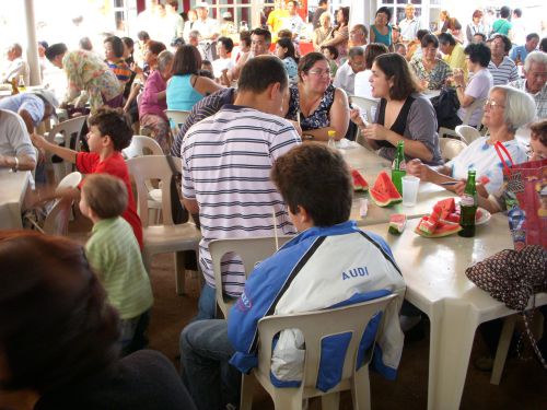 パンデミックまでは例年開催されていたサントス厚生ホームでのイベントの様子