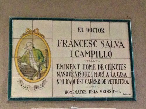 ランシスコ・カンピ−ジョ医師、物理学者、バルセロナのクリニックの創設者