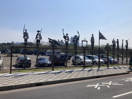 沙崙駅周辺より