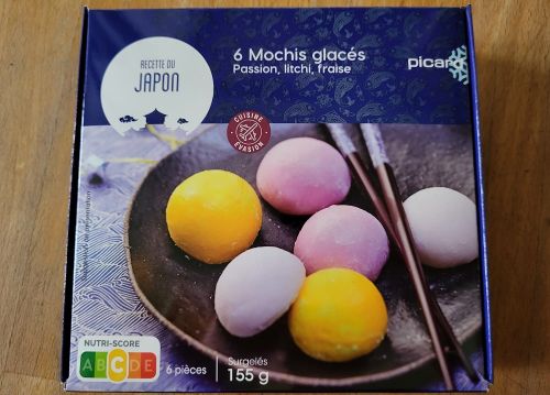 一口サイズの6個入りで5.99ユーロ/約840円。味3種
