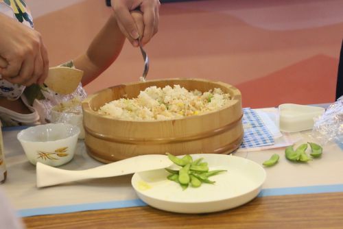 日本美食館の特設ステージより