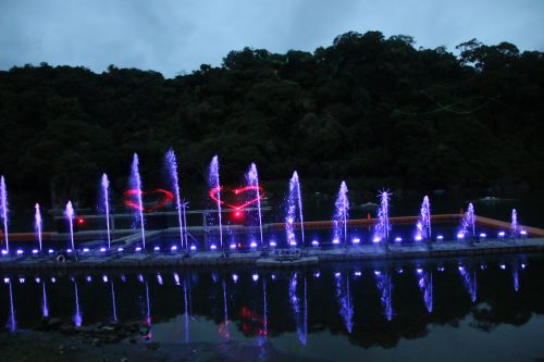 18時30分からの噴水ショー