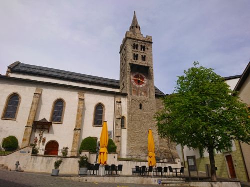 町の中心にある聖シュテファン教会