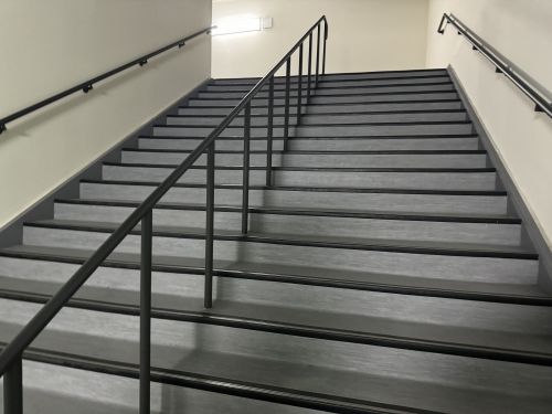 台北ドーム内の階段