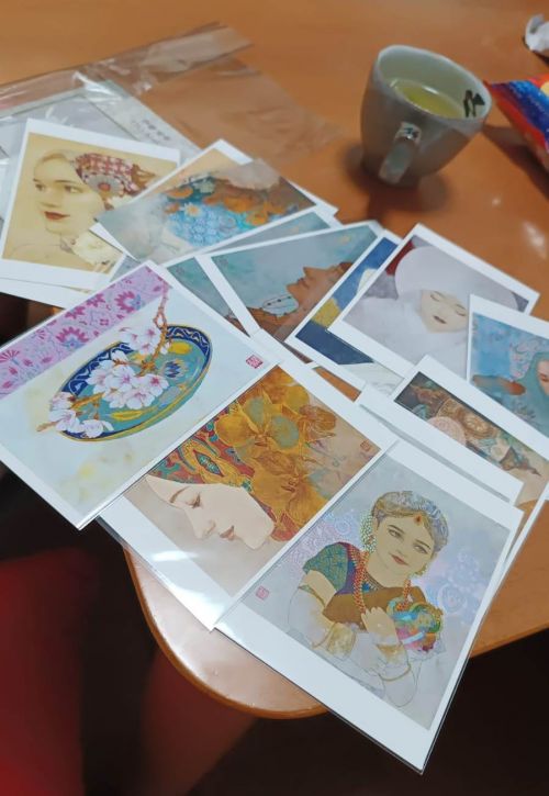 伊藤愛華さんの作品のポストカード