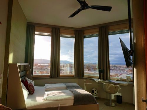 部屋からはパノラマビューが楽しめます